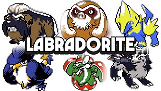 Pokemon Labradorite - GBC ROM Hack, no trade evolution, fairy type, new pokemon, expanded johto
