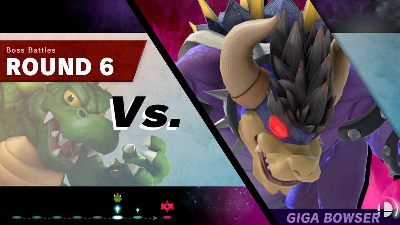 King Koopa (Smashbros Edition) vs SSBU Boss Battles 9.9 Difficulty Quickie -By Userbouy