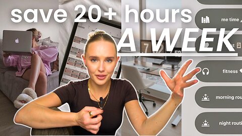 How I make Time for *EVERYTHING* (even with a full time job) | 5 Secrets of Time Management