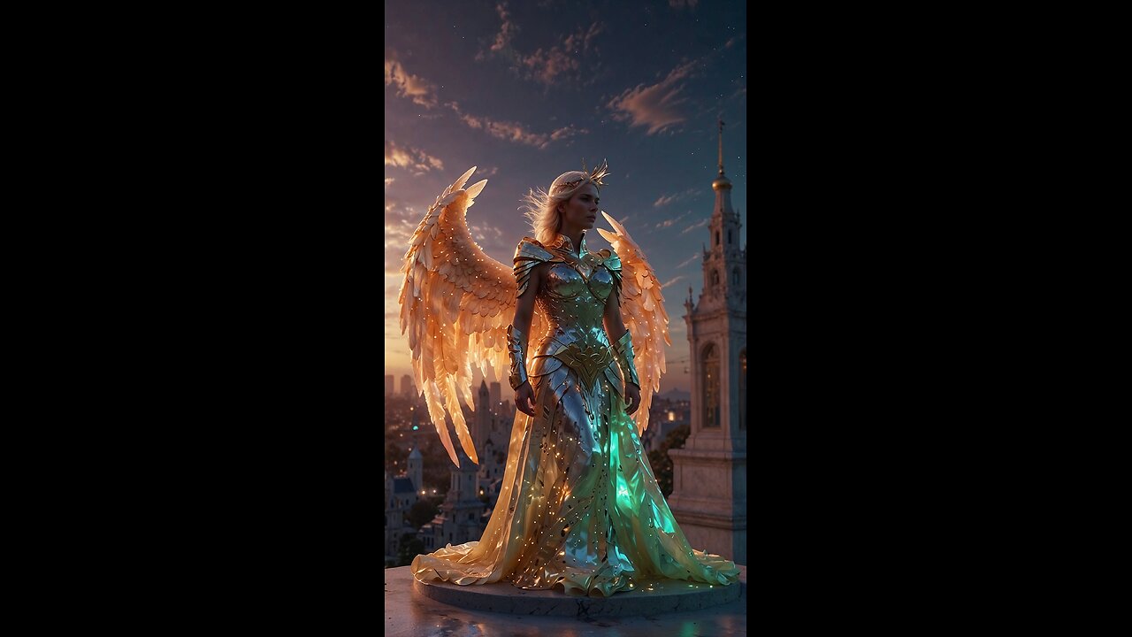 The Angel’s Descent — The Celestial Awakening✨