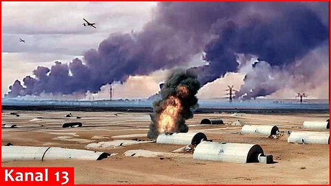 Russia built 12 jet bunkers in Crimea, Ukraine’s drones blew through them
