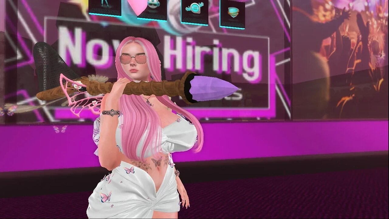 Hunting Butterflies @ Club Zompie, Second Life - Celestial Butterfly Livestream