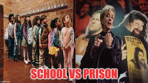 "Comparing School and Prison Systems: A Deep Dive by Shaking My Head Productions"