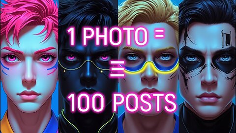 This AI Turns 1 Photo into 100 Viral Posts 📸🔥
