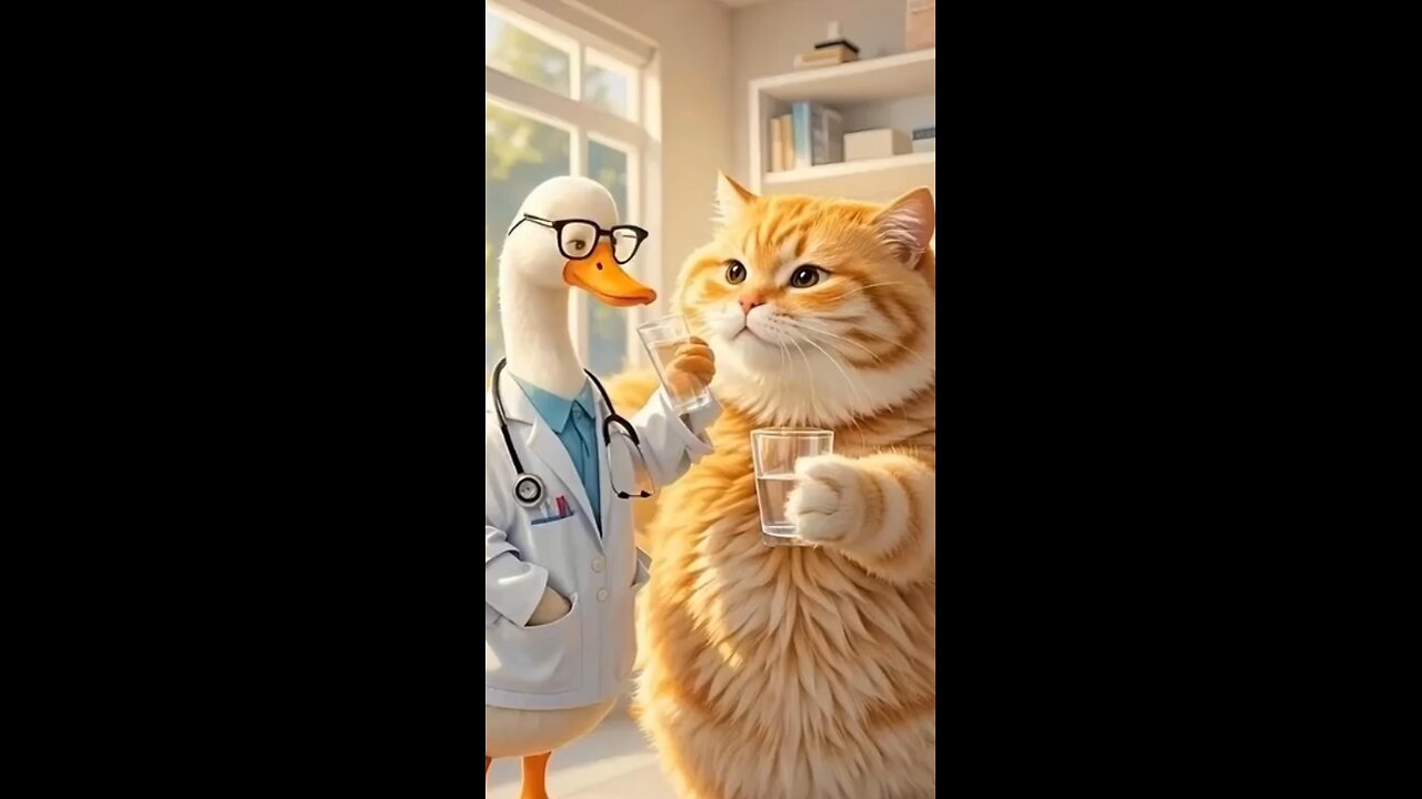 AI CAT AND DUCK STORY