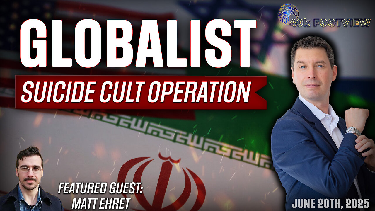 Globalist Suicide Cult Operation: The Israel-Iran Endgame Exposed
