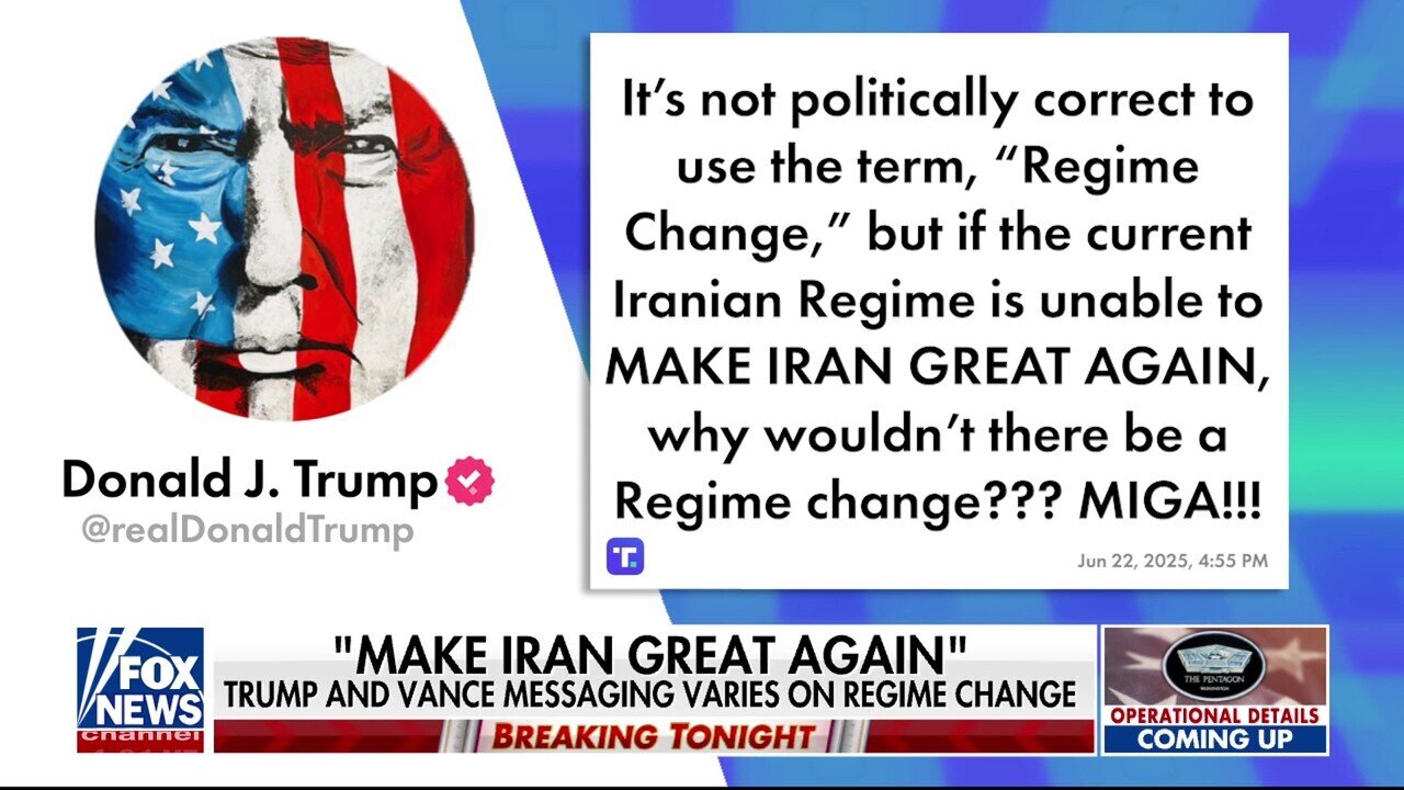 Trump Wants to Make Iran Great Again?