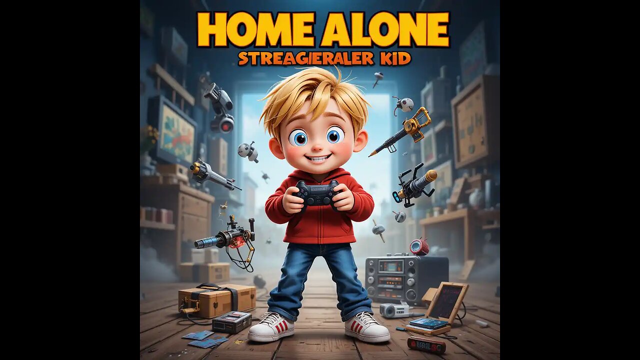 “Home Alone But He’s a Streamer?! | FUNNY Parody with Traps & Drones!” #gaming #homealonemovie