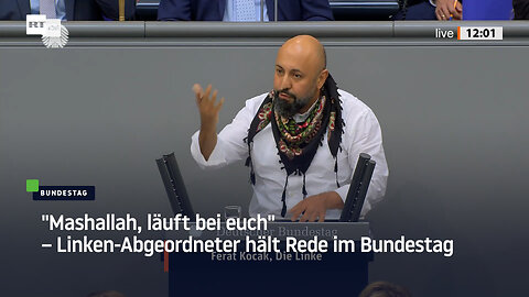 "Mashallah, läuft bei euch" – Linken-Abgeordneter hält Rede im Bundestag
