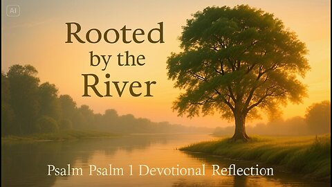 Rooted by the River | Psalm 1 Devotional Reflection