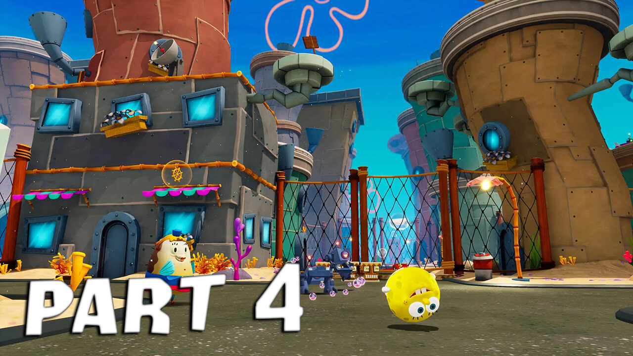 SPONGEBOB SQUAREPANTS: BATTLE FOR BIKINI BOTTOM - REHYDRATED WALKTHROUGH GAMEPLAY PART 4