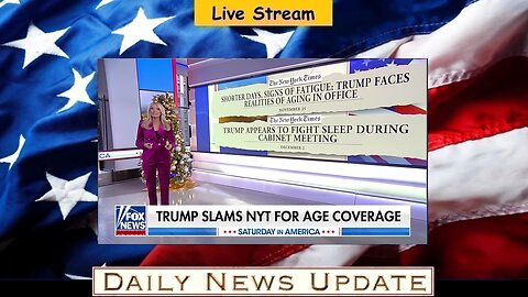 560a: Fox News - 'LIBEL': Trump SLAMS New York Times for comments about his age