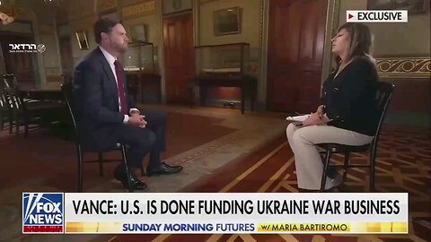 Vice President J.D. Vance says in an interview: It's up to Netanyahu to decide