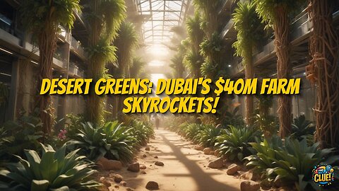 Dubai's Vertical Farming: A New Era in Desert Agriculture