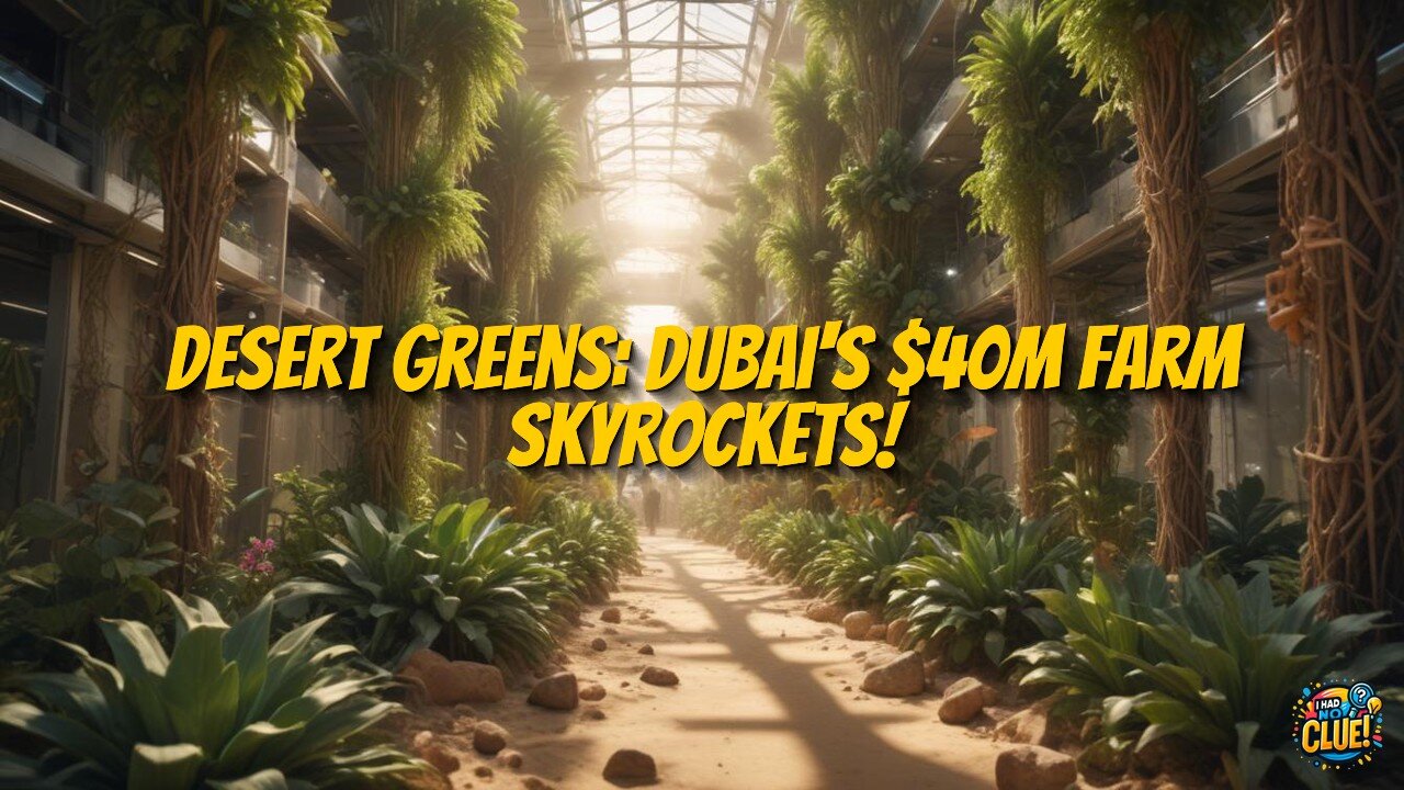 Dubai's Vertical Farming: A New Era in Desert Agriculture