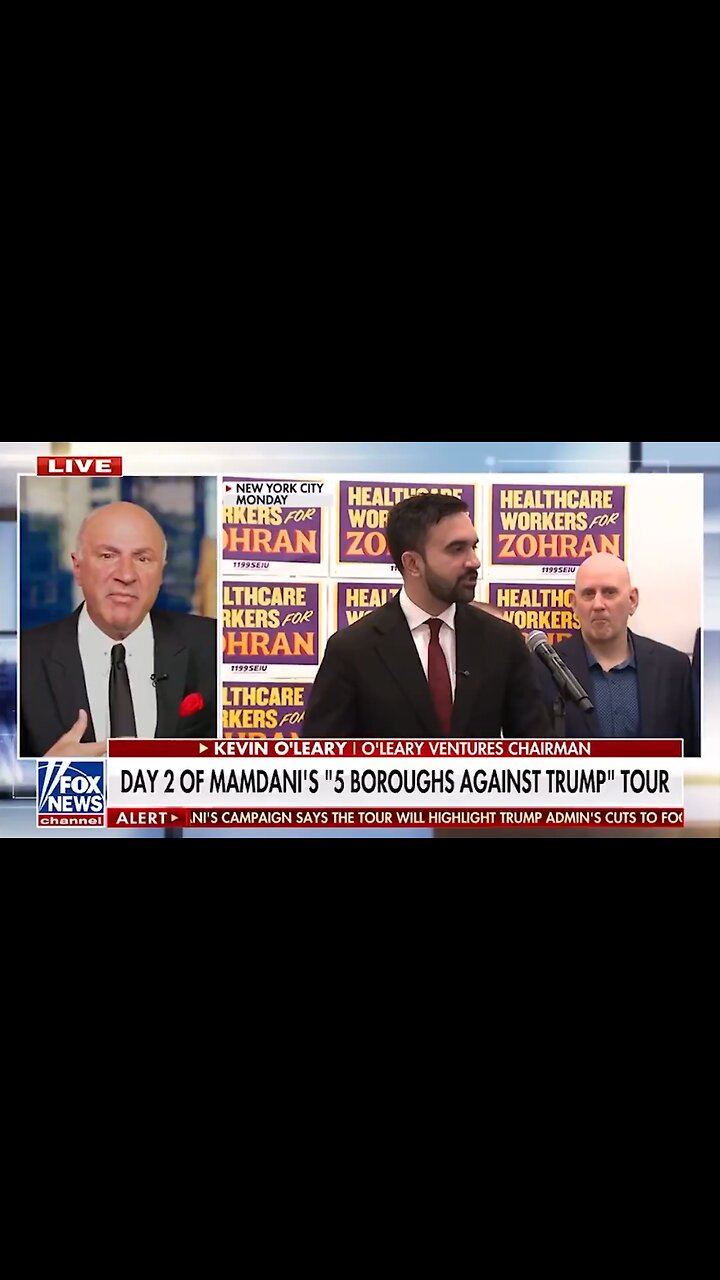 Kevin O’Leary Lays Into Zohran Mamdani