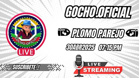 30ABR2025 | PLOMO PAREJO | EL NEGOCIO ELECTORAL [GOCHO.OFICIAL]