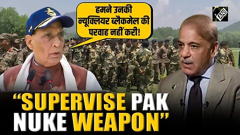 RM Rajnath Singh asks IAEA to supervise nuke weapon in hands of ‘rouge nation’ like Pakistan