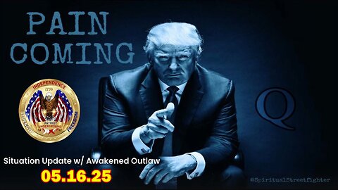 Patriot Underground & Awakened Outlaw Situation Update May 16: "President Trump's Historic Trip To The Middle East"