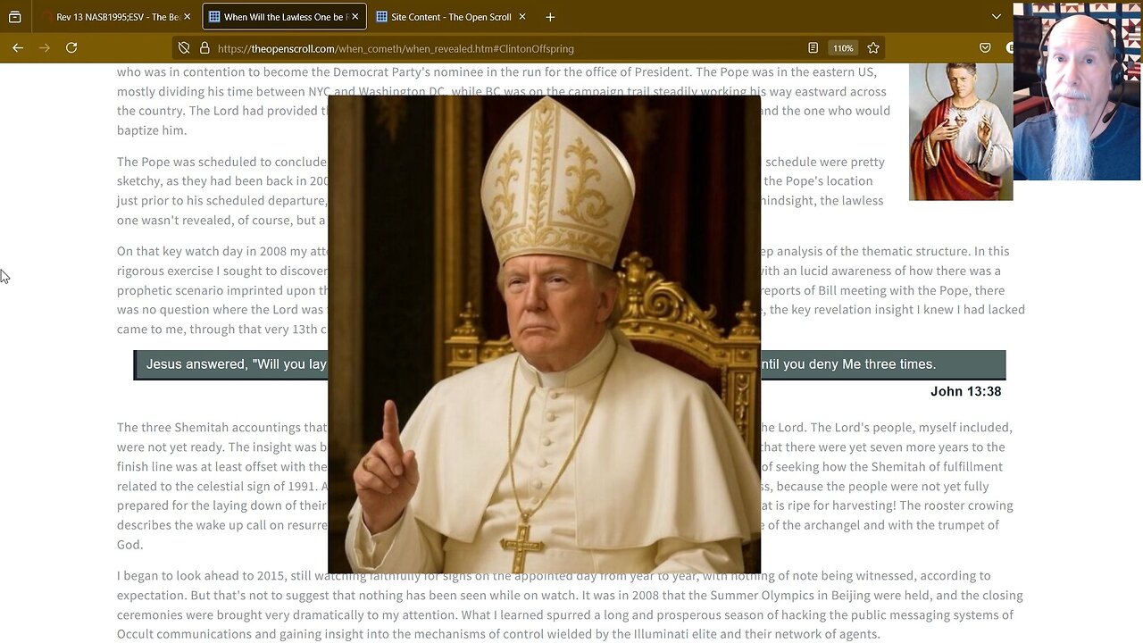 Pope POTUS I - The Meme Evoking Revelation 13: 2 Beasts and the Image of the Beast