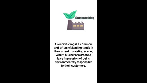 What is Greenwashing?