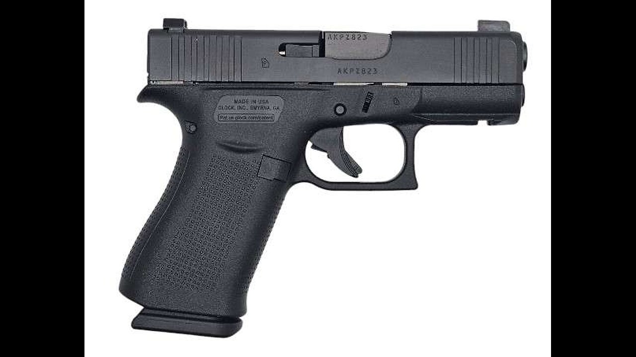 Glock 43X 9mm 3.4″ Barrel 10-Rounds w/ Night Sights