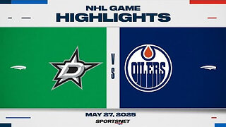 NHL Game 4 Highlights - Oilers vs. Stars