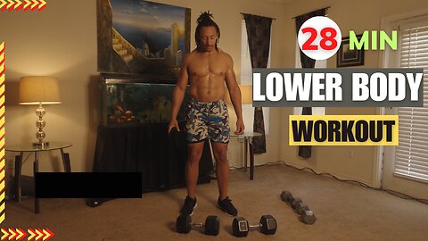 Can You Finish This 28 Minute Dumbbell Workout?
