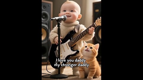 I Love You Daddy ' with Guitar!