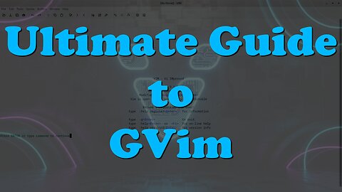 GVim Installation & Setup Guide for Fedora Linux | Boost Your Coding Efficiency!