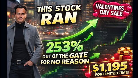 This Stock Ran 253% Out Of The Gate For No Reason