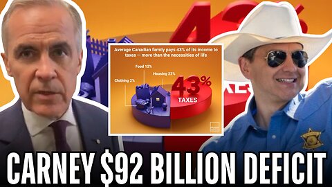 Carney’s $92B Deficit, Stampede Face-Off: Carney vs Poilievre and the Canadian Tax REALITY