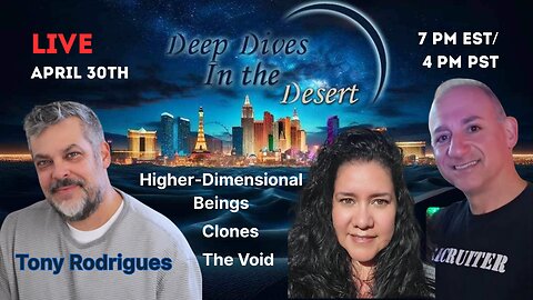 Tony Rodrigues on Higher Beings, Cloning & Consciousness 