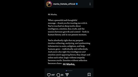 Marko’s newest instagram post