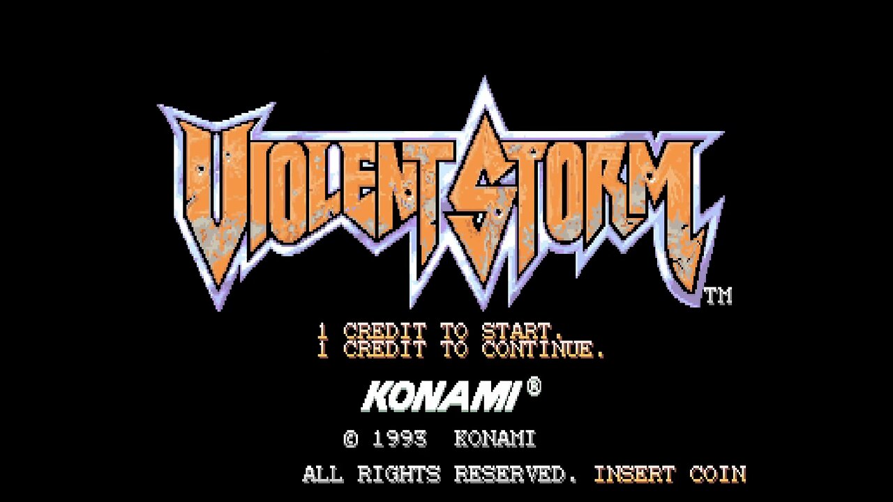 Violent Storm - Full Playthrough - ARCADE 1993