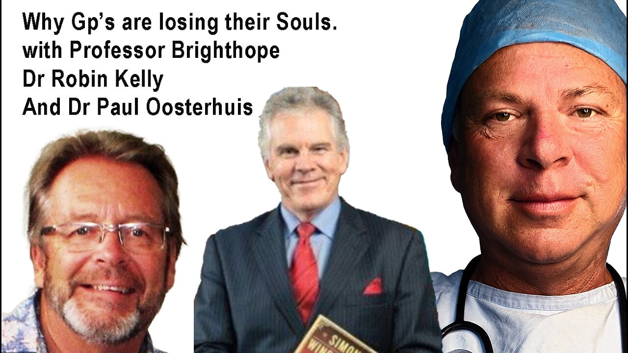 Why GP's are having their souls crushed, and what they can do about it. Special time 7pm