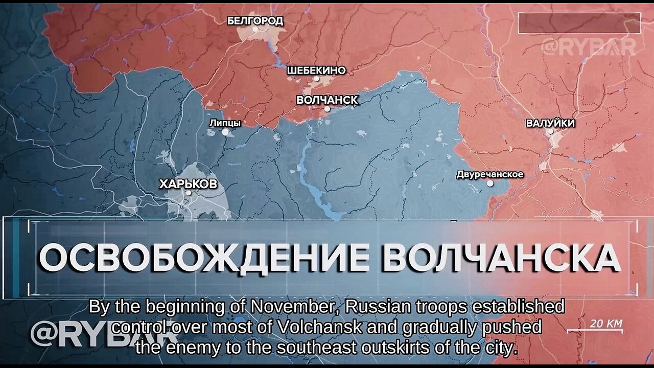 🇷🇺 🏹 🎣 Rybar’s Analysis: Volvansk Liberation