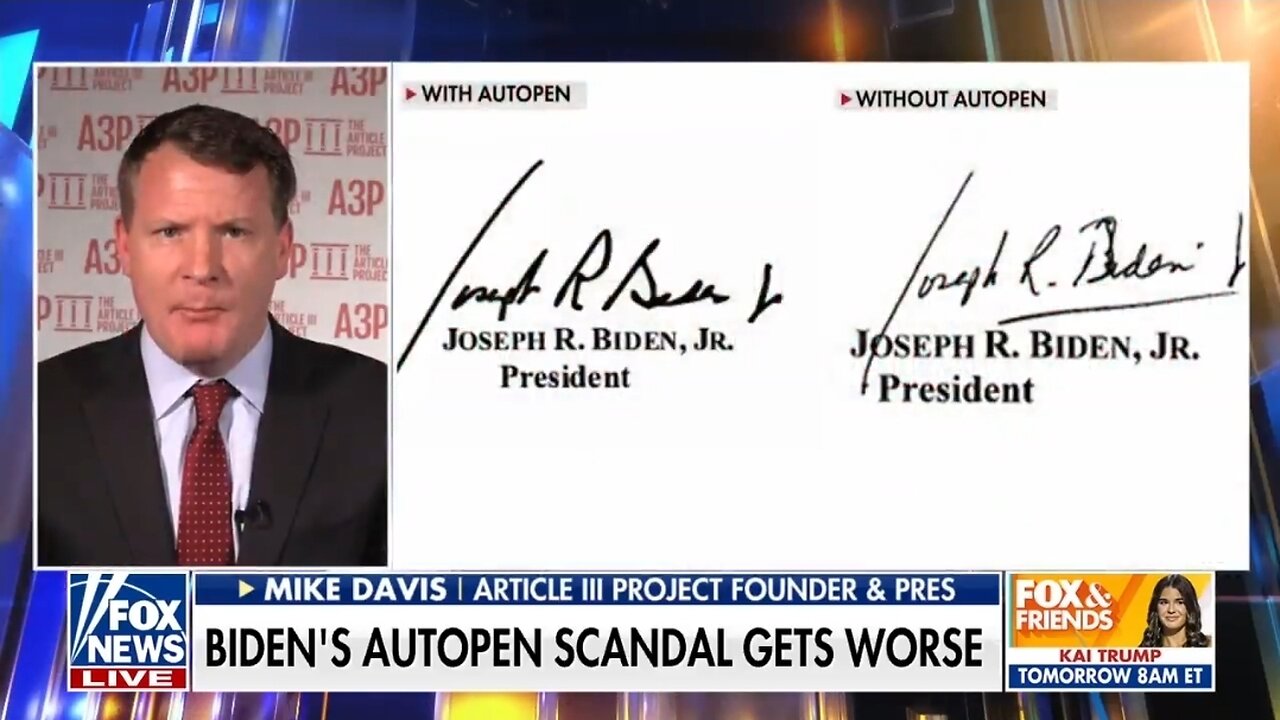 Mike Davis: A President Needs To Know Who He's Pardoning, Biden Didn't