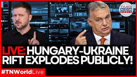 LIVE NEWS |Hungary’s Spy Scandal Freezes Talks with Ukraine—Crisis Deepens! |Times Now World