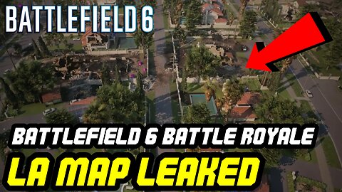Battlefield 6 Battle Royale Map LEAKED - LA Style MAP!!! (News)