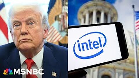 'Deafening' silence from most Republicans as Trump gets 10 percent U.S. stake in Intel