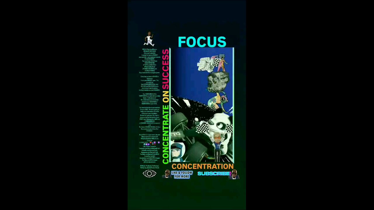 ▪︎FOCUS AND CONCENTRATION/CONCENTRATE ON SUCCESS▪︎