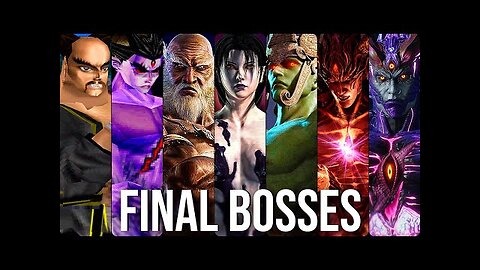 Evolution of Final Boss Fight in Tekken Games (1994 - 2024 | PS1 - PS5)