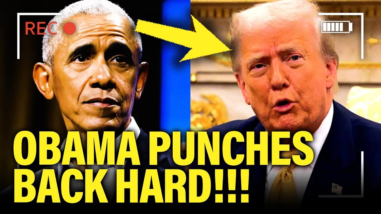 Obama BREAKS SILENCE and TORCHES Trump over FAILED distraction