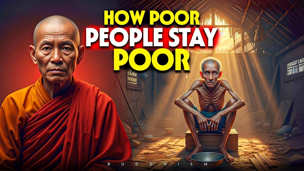 How Poor People Stay Poor Truth No One Tells You | Buddhism