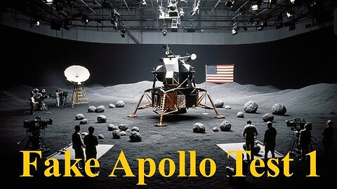 Fake Apollo test 1 using VEO 2&3 ✅