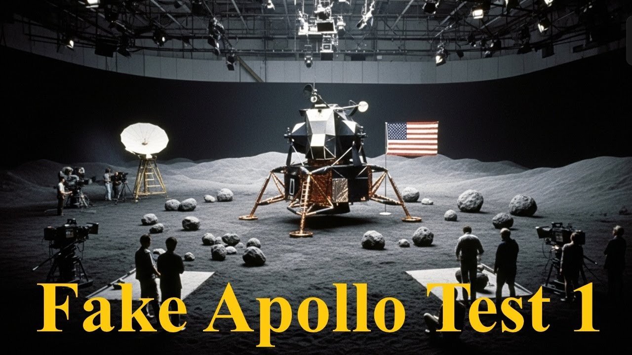 Fake Apollo test 1 using VEO 2&3 ✅