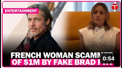 "French Woman Leaves Millionaire Spouse, Sends $1M to Fake Brad Pitt for Cancer Fund"