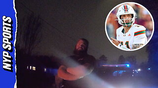 Ben Cleveland arrest video shows cops mocking Miami Hurricanes QB Carson Beck