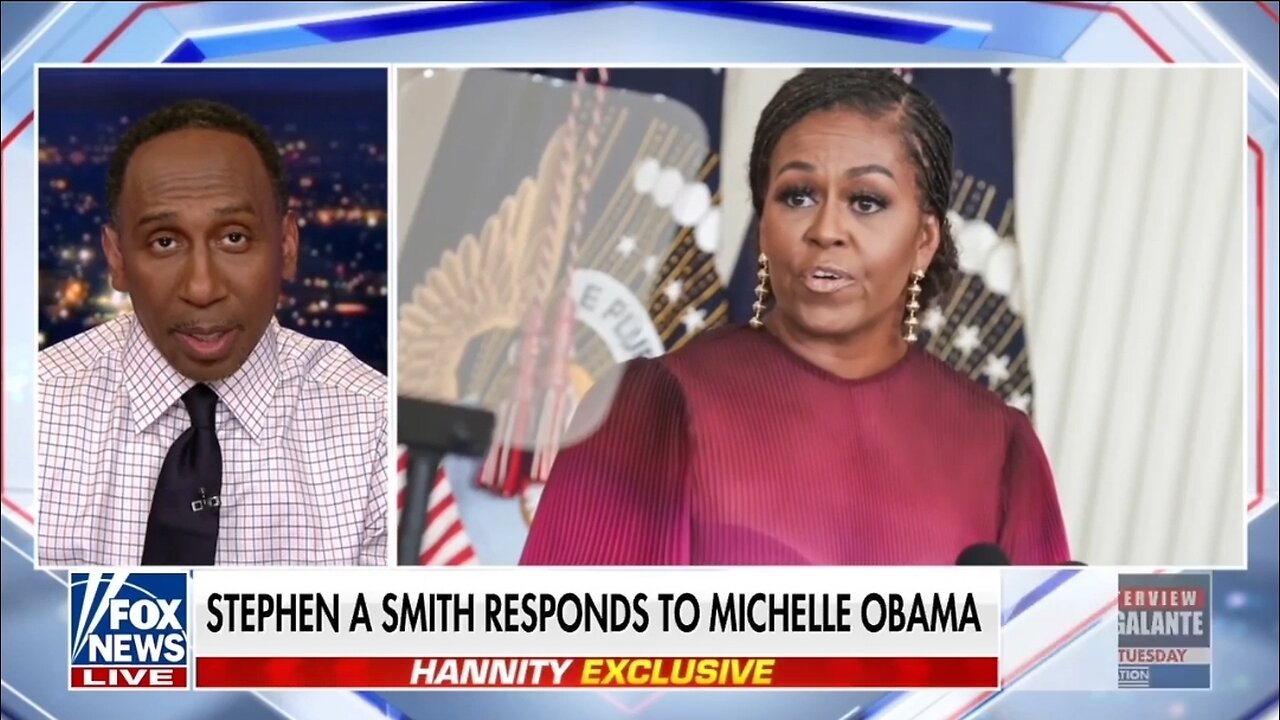 Stephen A Smith Responds To Michelle Obama